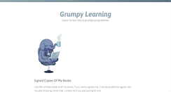 Desktop Screenshot of grumpy-learning.com